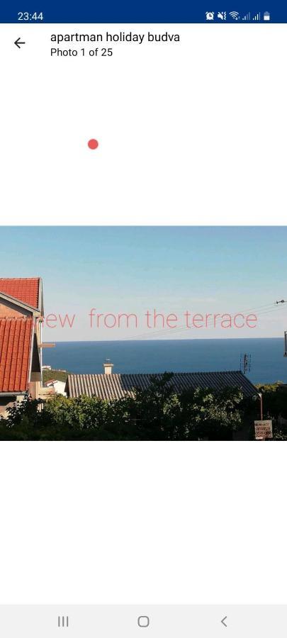 Apartman Holiday Budva Zewnętrze zdjęcie